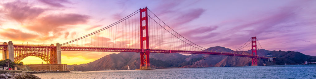 Golden Gate Bridge. Image in the public domain, from www.goodfreephotos.com